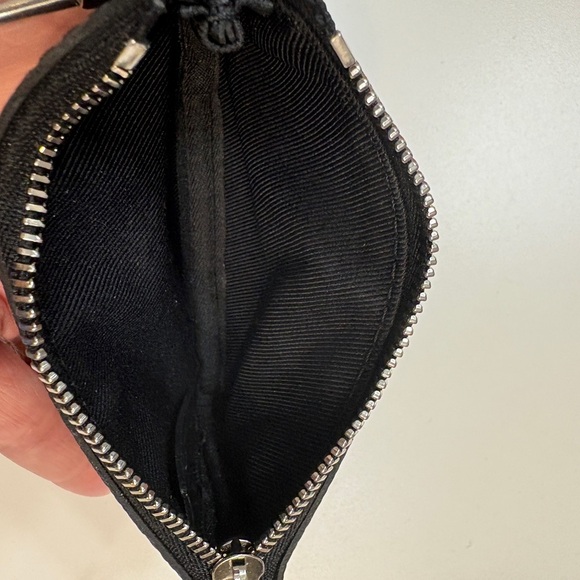 Louis Vuitton Key Pouch Monogram Black Animal Print Zipper Coin Card Holder - Picture 4 of 13